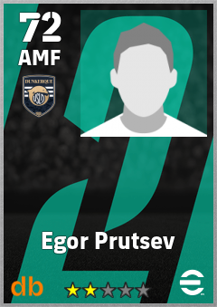 Egor Prutsev — AMF, OVR 72, MAX 72
