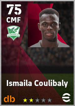 Ismaila Coulibaly — CMF, OVR 75, MAX 75