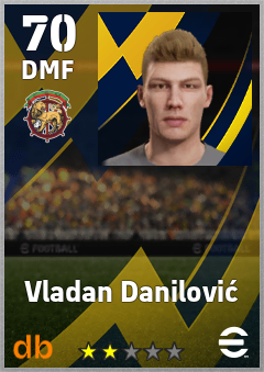 Vladan Danilović eFootball player card