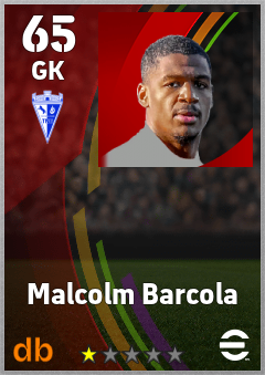 Malcolm Barcola eFootball player card