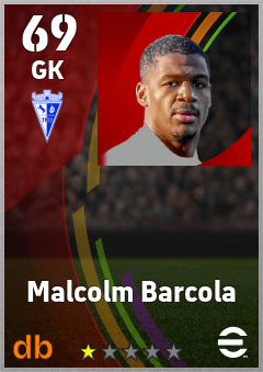 Malcolm Barcola eFootball player card