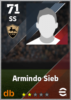 Armindo Sieb — SS, OVR 71, MAX 71