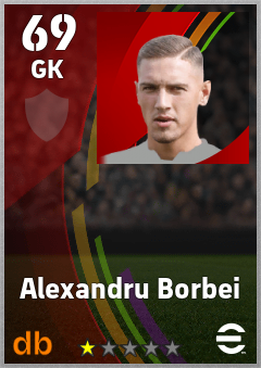 Alexandru Borbei eFootball player card