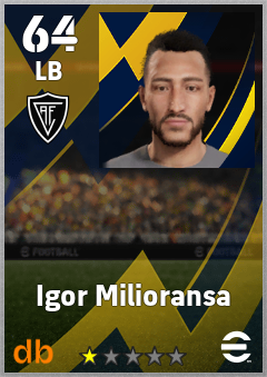 Igor Milioransa — LB, OVR 64, MAX 64