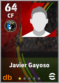 Javier Gayoso eFootball player card