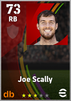 Joe Scally — RB, OVR 73, MAX 73