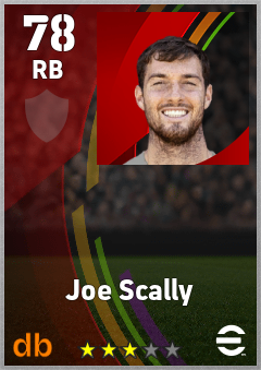 Joe Scally eFootball player card