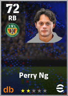 Perry Ng — RB, OVR 72, MAX 72