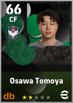 Osawa Tomoya eFootball player card