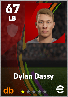 Dylan Dassy eFootball player card