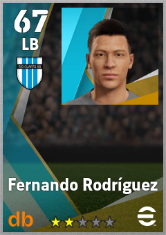 Fernando Rodríguez eFootball player card