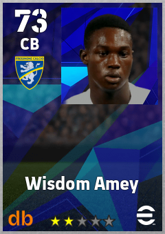 Wisdom Amey eFootball player card