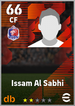 Issam Al Sabhi — CF, OVR 66, MAX 66
