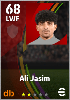 Ali Jasim eFootball player card