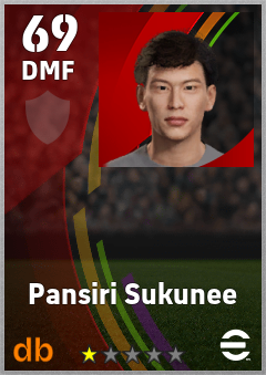 Pansiri Sukunee eFootball player card