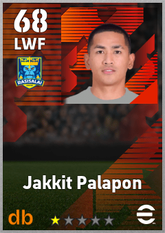 Jakkit Palapon — LWF, OVR 68, MAX 68