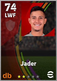 Jader — LWF, OVR 74, MAX 74