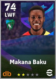 Makana Baku — LWF, OVR 74, MAX 74