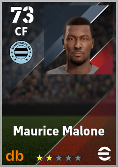 Maurice Malone — CF, OVR 73, MAX 73