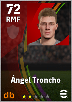 Ángel Troncho eFootball player card