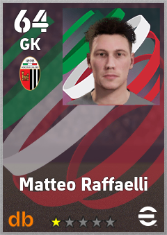 Matteo Raffaelli eFootball player card