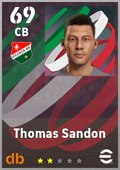 Thomas Sandon eFootball player card