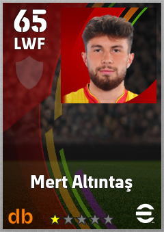 Mert Altıntaş — LWF, OVR 65, MAX 65