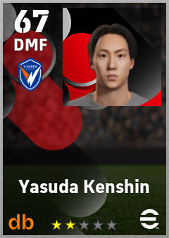 Yasuda Kenshin eFootball player card