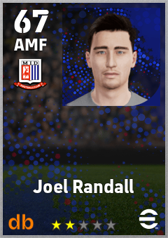 Joel Randall — AMF, OVR 67, MAX 67