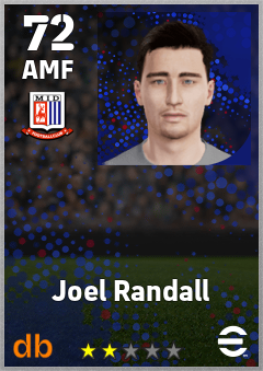 Joel Randall eFootball player card