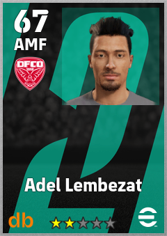 Adel Lembezat — AMF, OVR 67, MAX 67