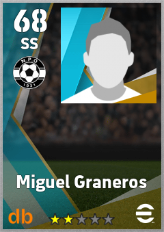 Miguel Graneros — SS, OVR 68, MAX 68