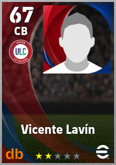 Vicente Lavín — CB, OVR 67, MAX 67
