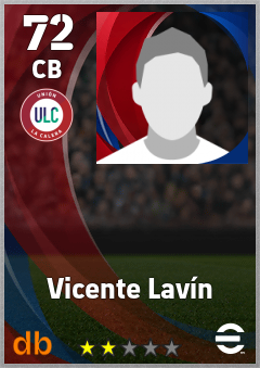 Vicente Lavín — CB, OVR 72, MAX 72