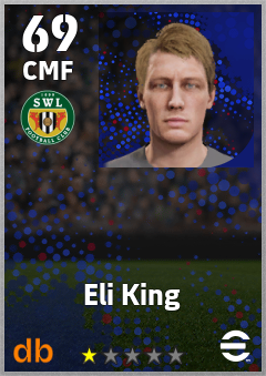 Eli King eFootball player card