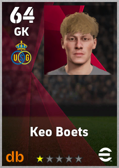 Keo Boets eFootball player card