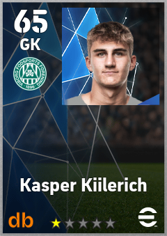 Kasper Kiilerich eFootball player card