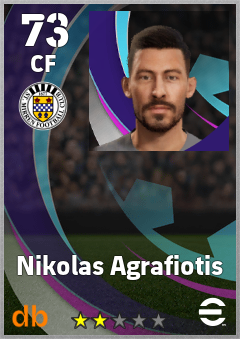 Nikolas Agrafiotis eFootball player card