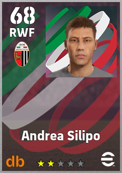 Andrea Silipo — RWF, OVR 68, MAX 68