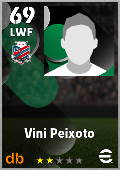 Vini Peixoto — LWF, OVR 69, MAX 69