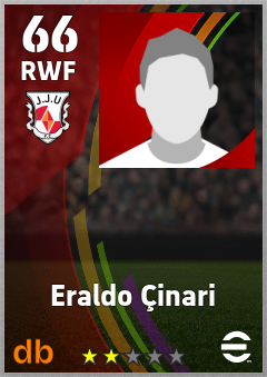 Eraldo Çinari — RWF, OVR 66, MAX 66