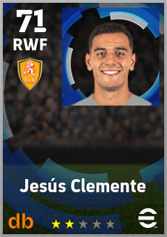 Jesús Clemente eFootball player card