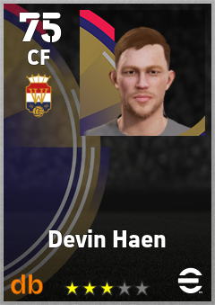 Devin Haen eFootball player card