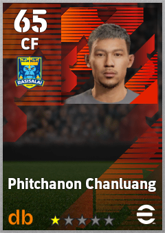 Phitchanon Chanluang eFootball player card