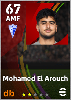 Mohamed El Arouch — AMF, OVR 67, MAX 67