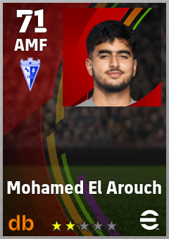 Mohamed El Arouch eFootball player card