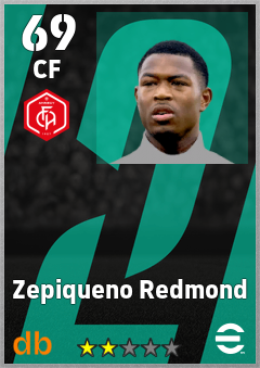 Zepiqueno Redmond — CF, OVR 69, MAX 69