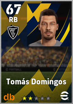Tomás Domingos — RB, OVR 67, MAX 67