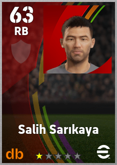 Salih Sarıkaya eFootball player card