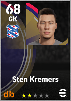 Sten Kremers eFootball player card